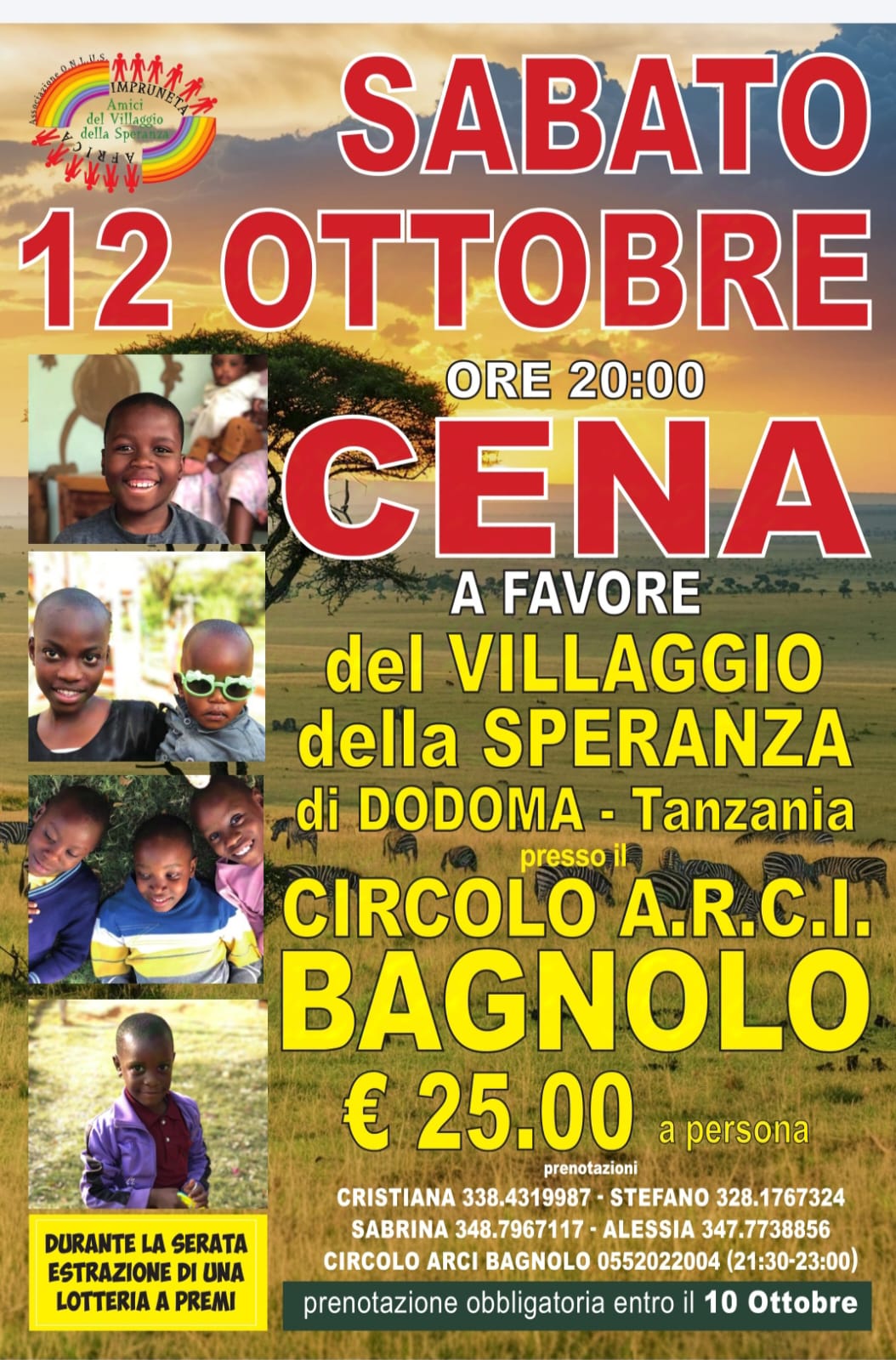 Cena Circolo A.R.C.I. Bagnolo